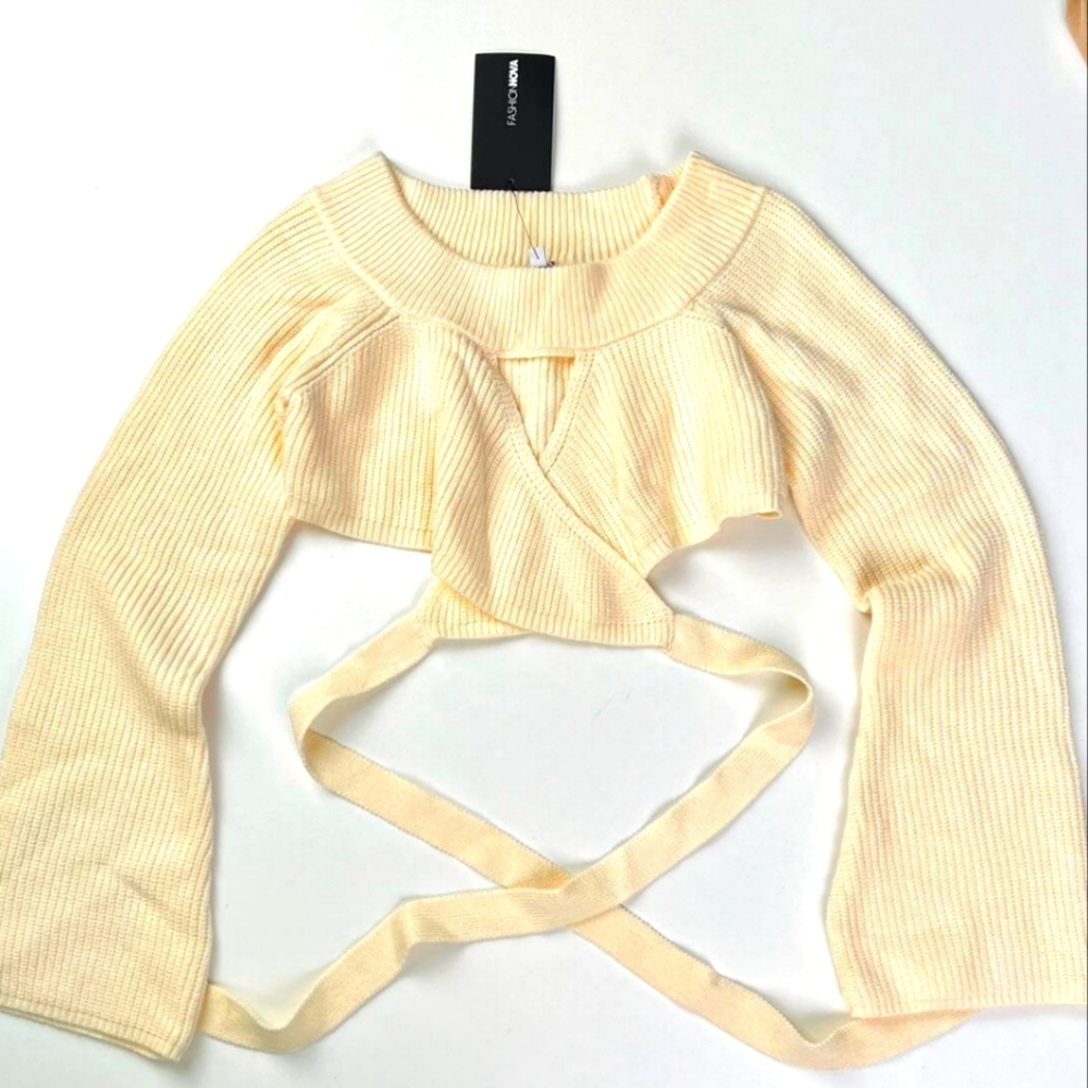 Fashionova crop sweater
